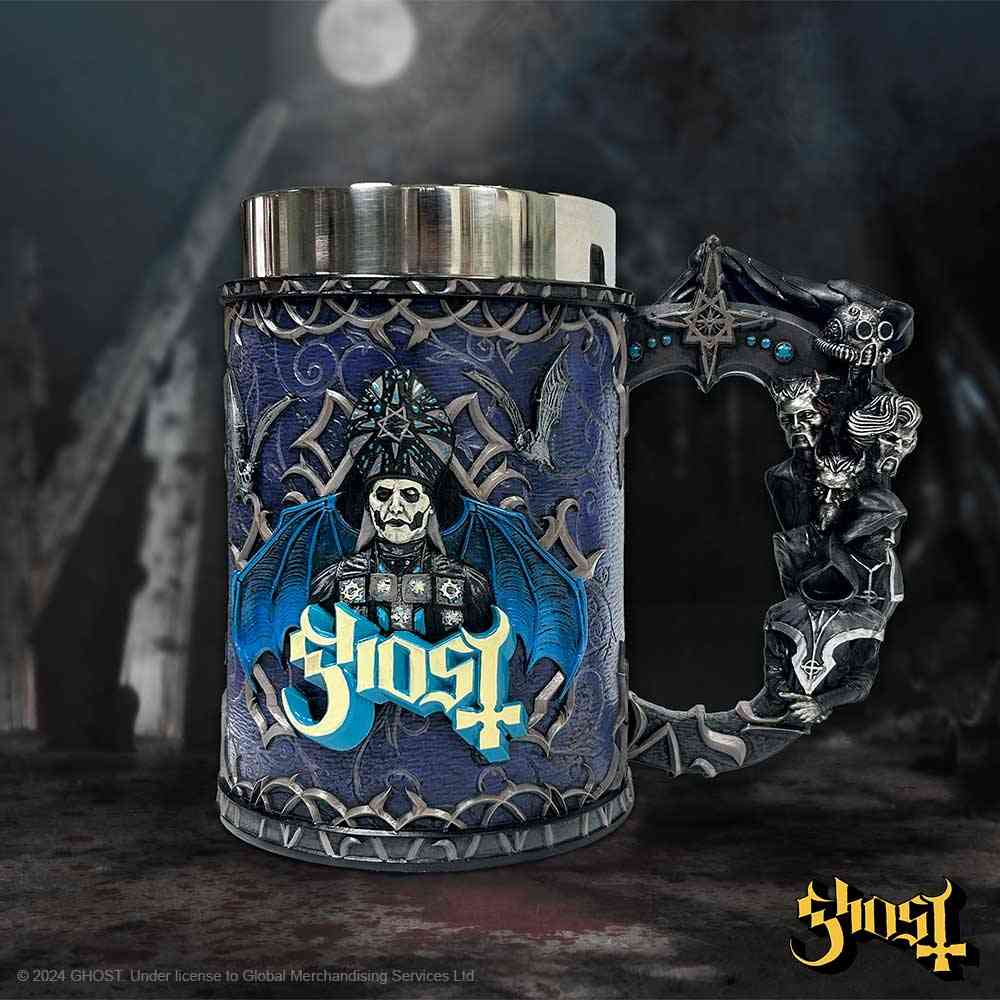Nemesis Now Ghost - Papa Emeritus Evolution Tankard - Multicolours